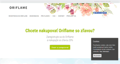 Desktop Screenshot of orikozmetika.sk
